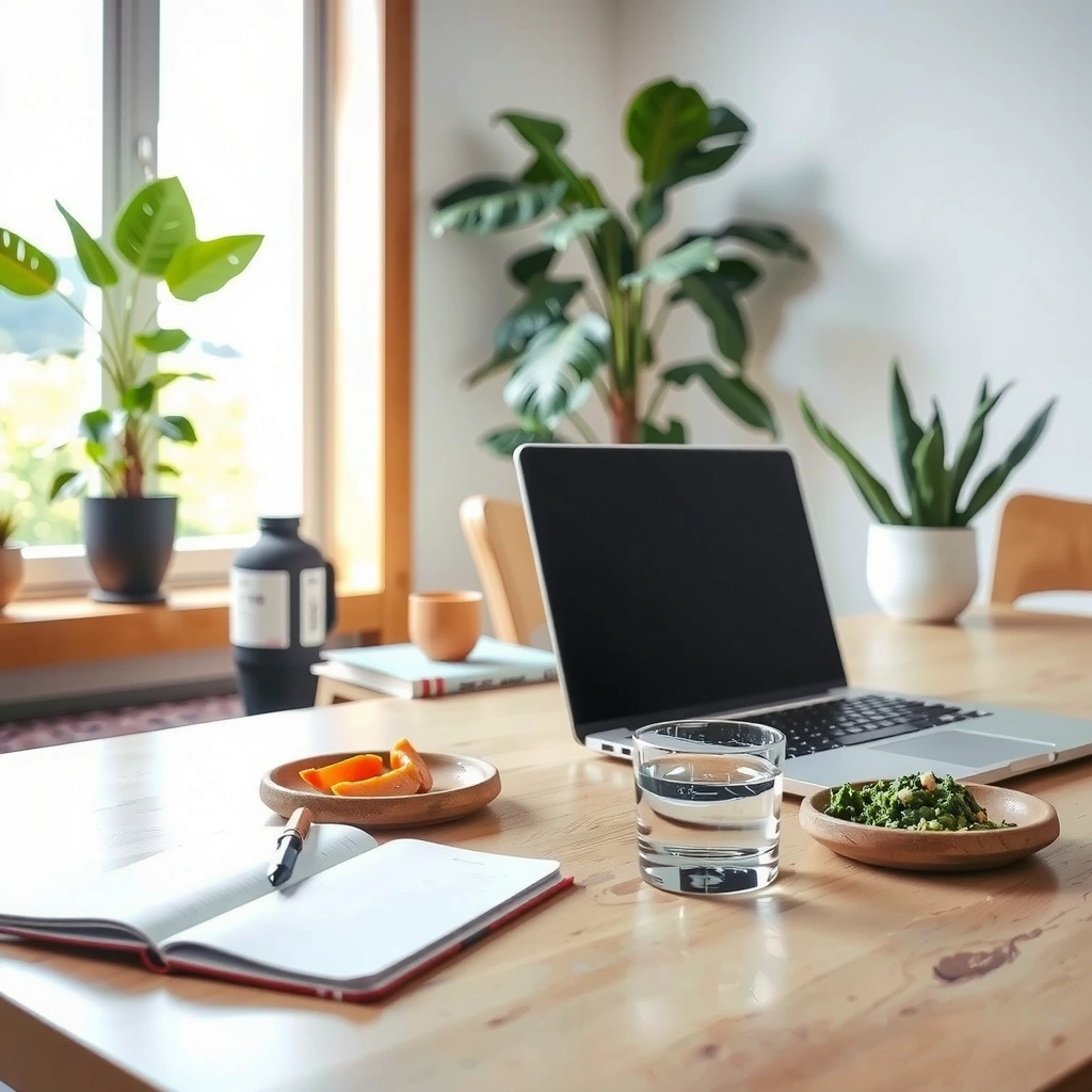 Vorbereiteter Arbeitsplatz